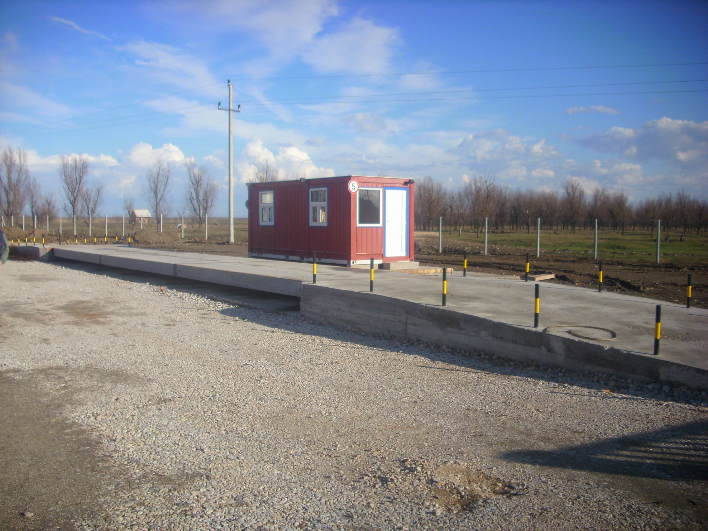 Betonska fiksna vaga