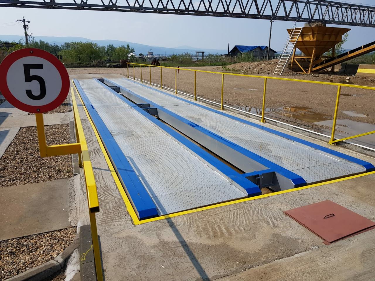 Čelična mobilna vaga